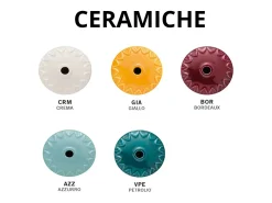 Ferroluce Lámpara Suspendida^Lampadario Vintage Colors Ferro E Ceramica Azzurro 1 Luce E27 30Cm Azul celeste