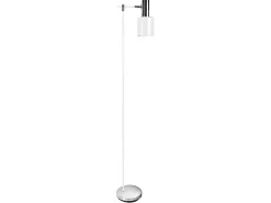 Sale AKUNADECOR Lampara De Pie Cygni Blanca Con Foco Orientable Blanco