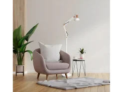 AKUNADECOR Lámpara De Pie^Lampara De Pie Formato Flexo Rutilo Negro