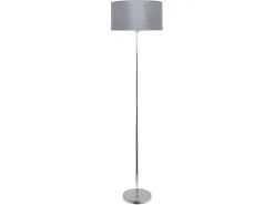 AKUNADECOR Lampara Pie Salon Serie Axel Plata 1xe27 40d De . Plateado