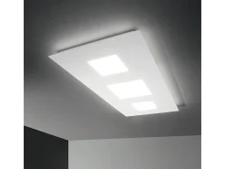 LED Decorativo Grande Simple Empotrar Blanco, 3000K