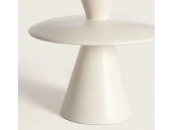 Ledkia Lámpara De Mesa^Lámpara de Mesa Resina Wismar Blanco roto