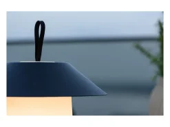Best ebuy24 Lámpara de mesa Rubu LED para exterior color . Negro