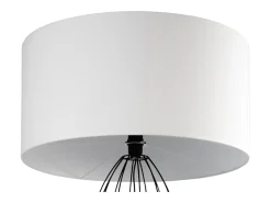 TOSEL Lámpara De Pie^Lámpara de Pie ,metal, ,A168xD 45x P 45cm Negro