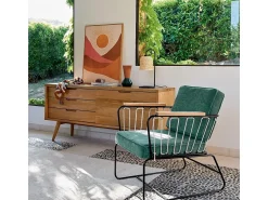 Atmosphera Lámpara De Mesa^Lámpara de sobremesa Natural Spirit Beige