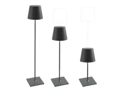 Best Lámpara LED Poldina Pro XXL Oscuro Recargable y Regulable 150cm con Batería Hasta 12 Horas Gris