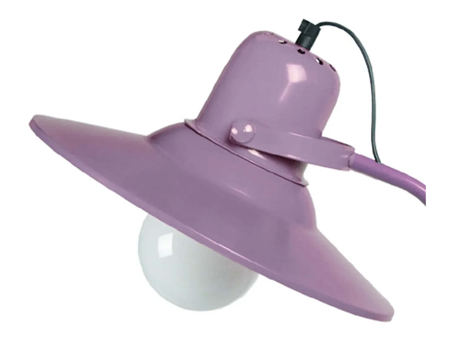 TOSEL Lámpara De Pie^Lámpara para Escritorio , metal, , A150xD29xP29cm Violeta