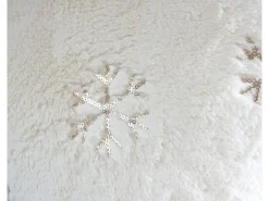 MCW Ropa De Cama^Manta + cojín decorativo nieve (2 piezas) Blanco
