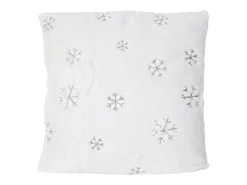 MCW Ropa De Cama^Manta + cojín decorativo nieve (2 piezas) Blanco