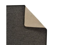 Discount Garden Furniture Overijse Alfombra de pasillo con aspecto sisal 80x200 cm Gris antracita