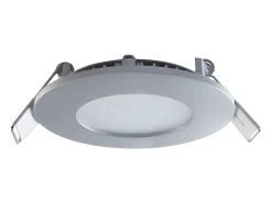 7H SEVENON Plafón^Pack 3 Mini Downlight LED Ultraslim Empotrable Redondo 4W 300lm Ø7cm 4000K Aluminio 7hSevenOn Gris