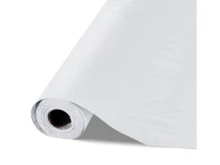 Papel Pintado^Papel Pintado Adhesivo de Pared SucceBuy, 45 cm x 10 m, Rollo Papel Pintado Autoadhesivo en Vinilo, Motivo Textura Madera Blanca, para Revestimiento de Pared Blanco