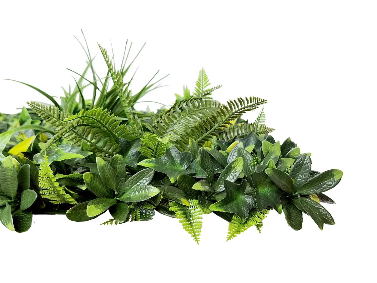 Online Vente-unique Pared vegetal sintética , protección anti-UV, pack de 1m², DELVIN Verde