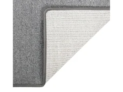 Pelle Alfombra de pasillo gris oscuro 50x250 cm