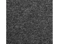 Pelle Alfombra de pasillo gris antracita 80x200 cm