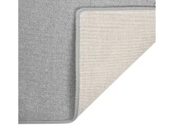 Best Garden Furniture Pelle Alfombra de pasillo 50x100 cm Gris claro