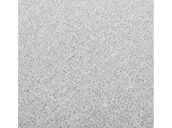 Pelle Alfombra de pasillo gris claro 50x200 cm