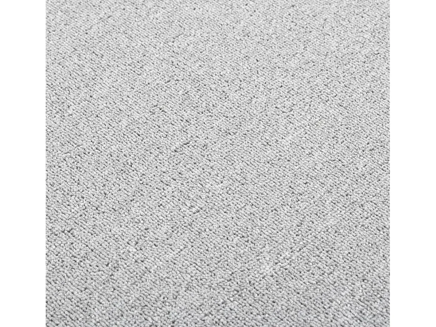Pelle Alfombra de pasillo gris claro 50x200 cm