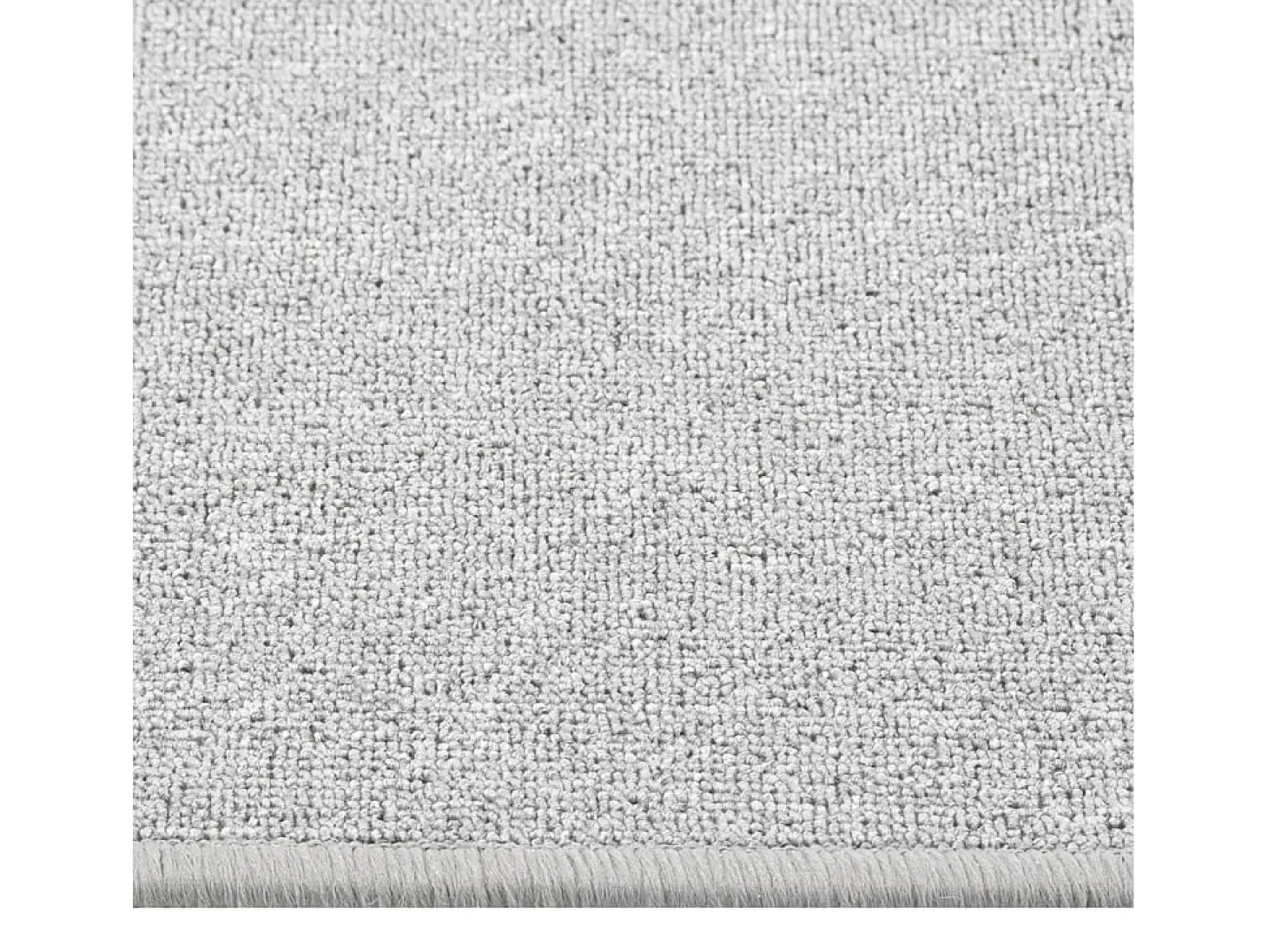 Pelle Alfombra de pasillo gris claro 50x200 cm