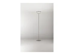 Platón - Lámpara de pie LED regulable de 30 W, 3000 K, 2968 lm, 190 cm de alto, interruptor de pedal de encendido/apagado - Perenz - Gris titanio Amarillo