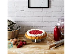 Lily Cook Plato de pastel y queso Transparente