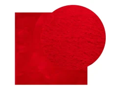 Discount Garden Furniture Prolenta Premium - Alfombra de pelo corto suave lavable HUARTE 240x240 cm Rojo