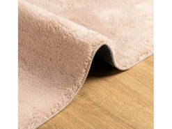 Clearance Garden Furniture Prolenta Premium - Alfombra de pelo corto suave lavable HUARTE do 80x250 cm Rosa