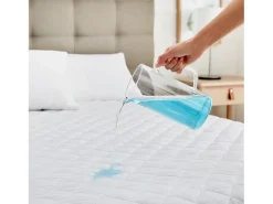 Protector colchón 80x196cm| PIKOLIN HOME| Impermeable| Hasta 32cm