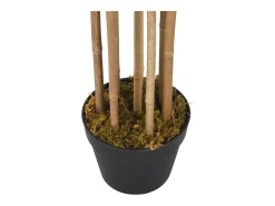 Árbol de bambú artificial con 1095 hojas verde 150 cm ES999596