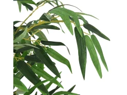 Árbol de bambú artificial con 1520 hojas 200 cm ES831400 Verde