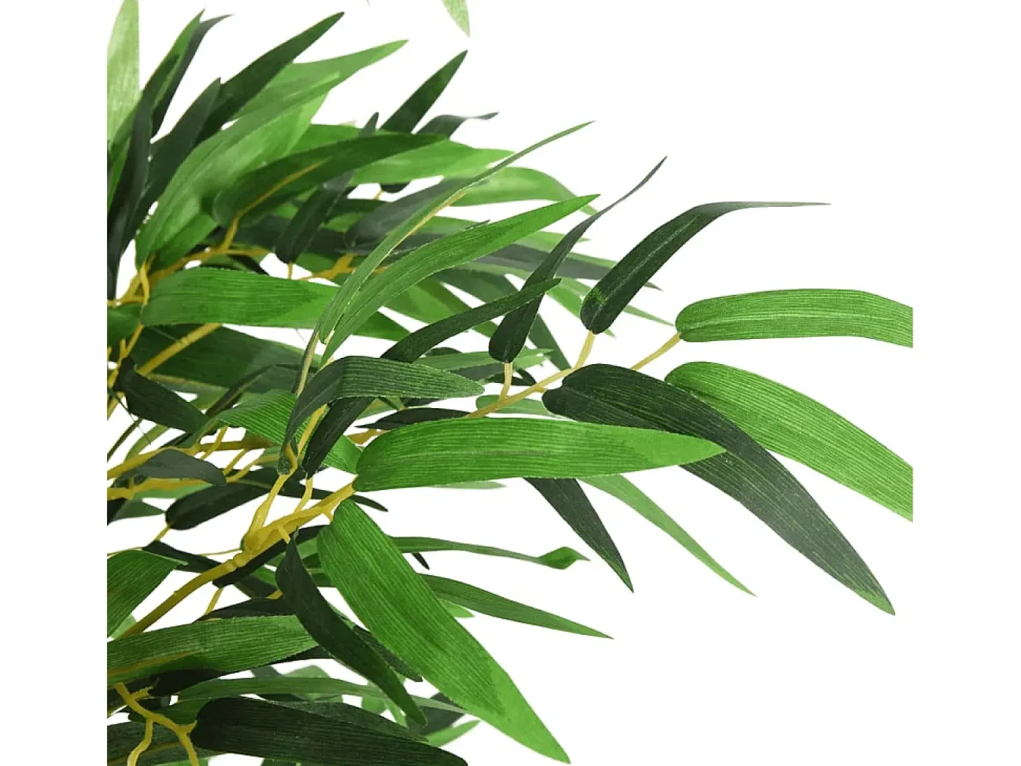 Árbol de bambú artificial con 1216 hojas verde 180 cm ES497985