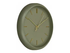 ebuy24 Reloj De Pared^Reloj de pared Rossano movimiento silencioso Ø 30 cm Verde
