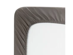 PIKOLIN Ropa De Cama^Sábana bajera 180x200cm| HOME| Algodón| Ajustable| 140 hilos Gris