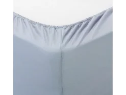 Clearance PIKOLIN Sábana bajera 90x200cm| HOME| Algodón| Ajustable| Natural Blanco roto