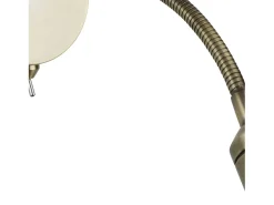 Aplique Para Pared^Searchlight LED 1 ljus Justerbar inomhus vgglslampa Antik mssing Camel