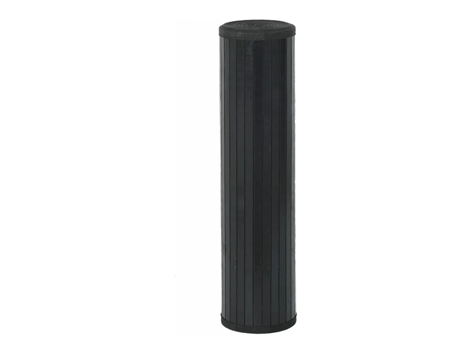 Clearance Garden Furniture Senad Alfombra rectangular bambú 70x100 cm Negro