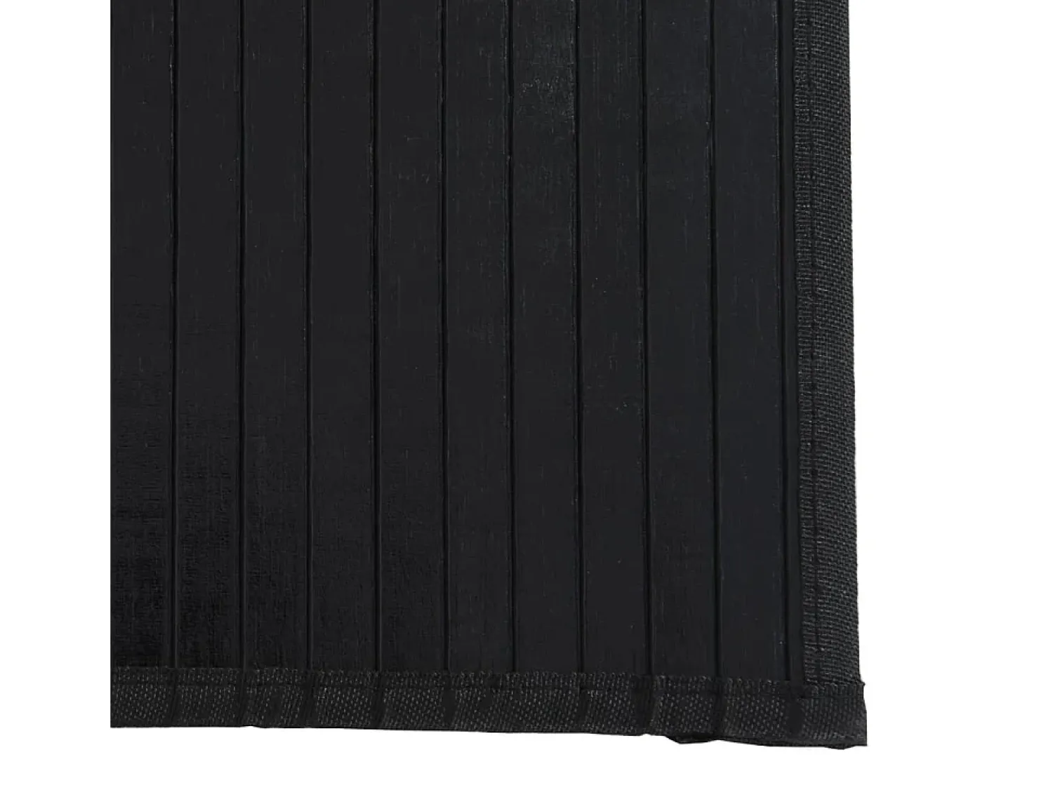 Clearance Garden Furniture Senad Alfombra rectangular bambú 70x100 cm Negro