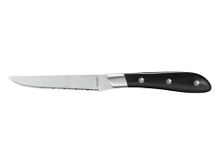 Set de 4 cuchillos de carne Achille Noir Amefa 11cm - Colección Auténtica y Resistente
