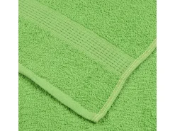 vidaxl Ropa De Cama|Textil De Baño^Set de 8 toallas Ariel 360 gramos algodón Verde