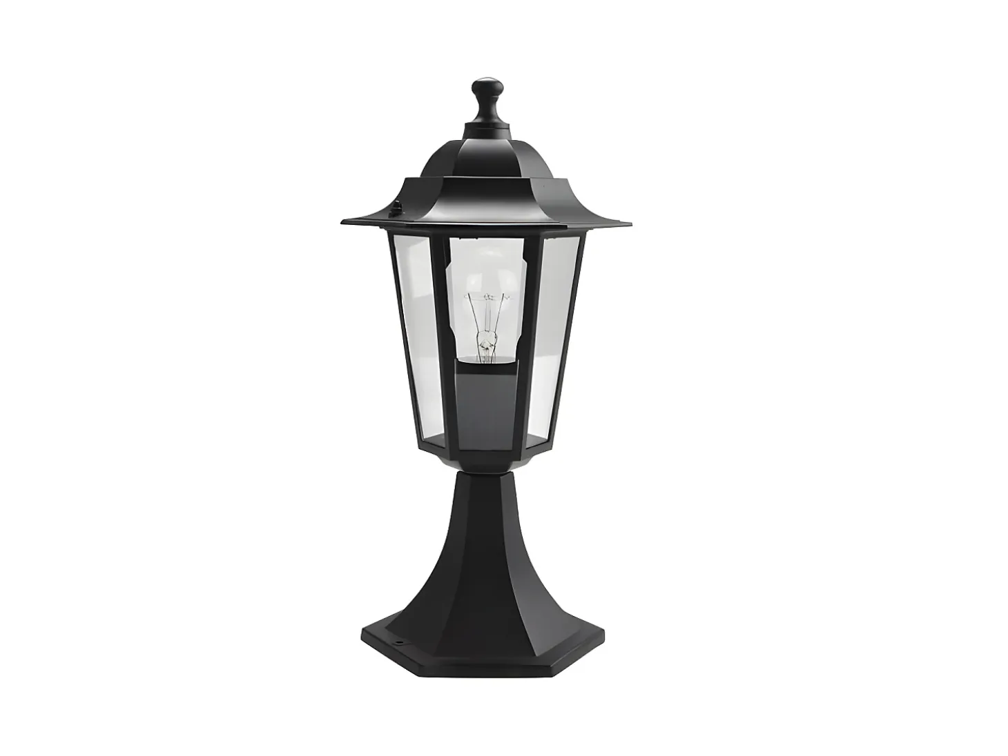 Sobremuro Exterior De Aluminio Auriga Negro Ip44