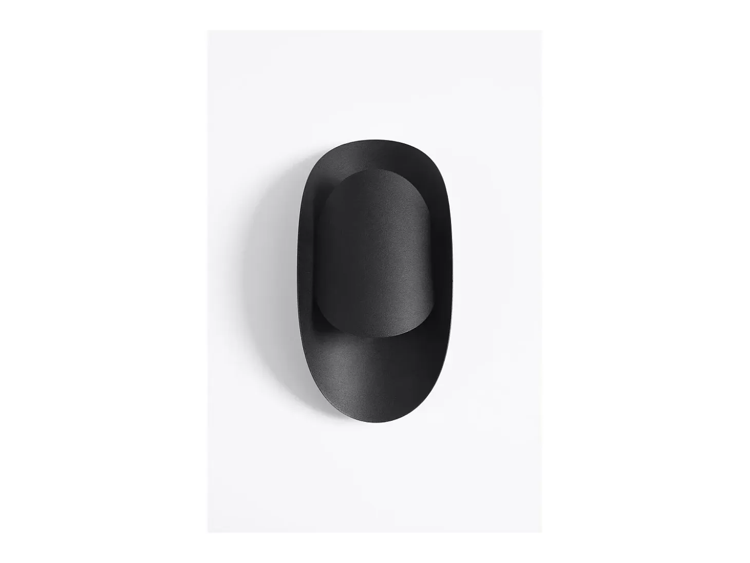 Sollux Lighting Tear Aplique Up & Down, Negro, 1x G9