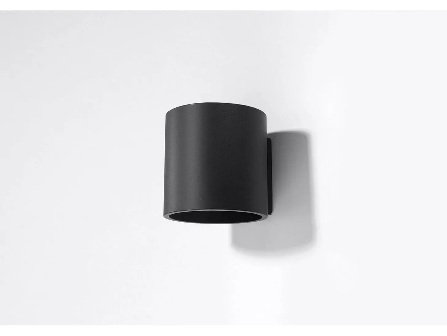 Sollux ORBIS - 1 lámpara de pared Light Up Down Negra, G9