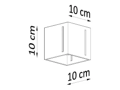 Sollux Lighting Sollux PIXAR - 1 luz de techo empotrada en , G9 Negro
