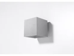 Sollux Lighting Sollux QUAD - 1 Light Up Down Wall claro, G9 Gris