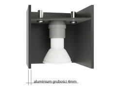 Sollux QUAD - 1 lámpara de pared Light Up Down Blanca, G9