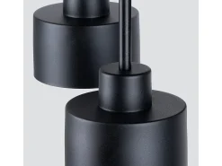 Sollux Lighting Plafón^Sollux Savar Lámpara de techo semiempotrable multi brazos negra Negro