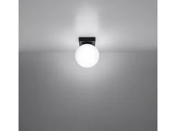 Sollux Lighting Plafón^Sollux Yoli Plafón Globe Negro