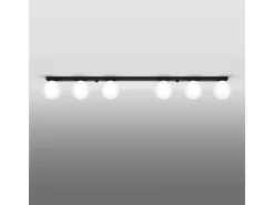 Sollux Lighting Plafón^Sollux Yoli Plafón Globe Negro