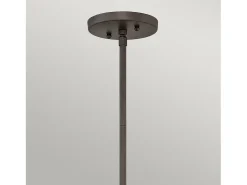 Sospensione Industrial Nordica Astrid Metallo Bronzo Opaco 1 Luce E27