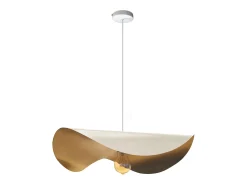 TOSEL Suspensión ,metal, ,A65xD50xP50cm Blanco